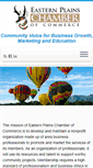 Mobile Screenshot of easternplainschamber.com